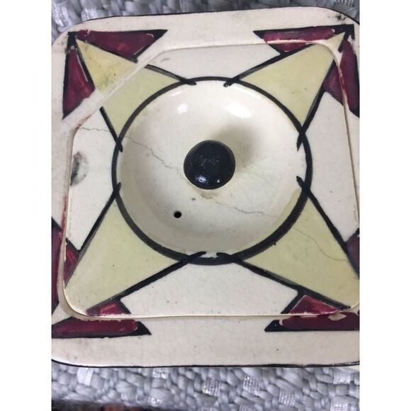 Vintage Revelation Japanese Square Ceramic Teapot - Picture 3 of 8